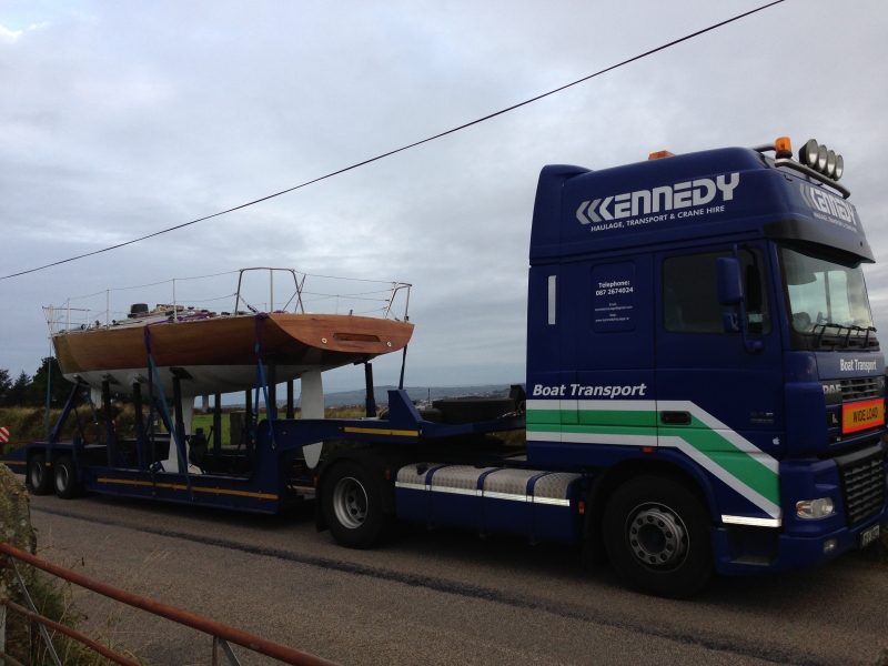Transport haulage boat parts